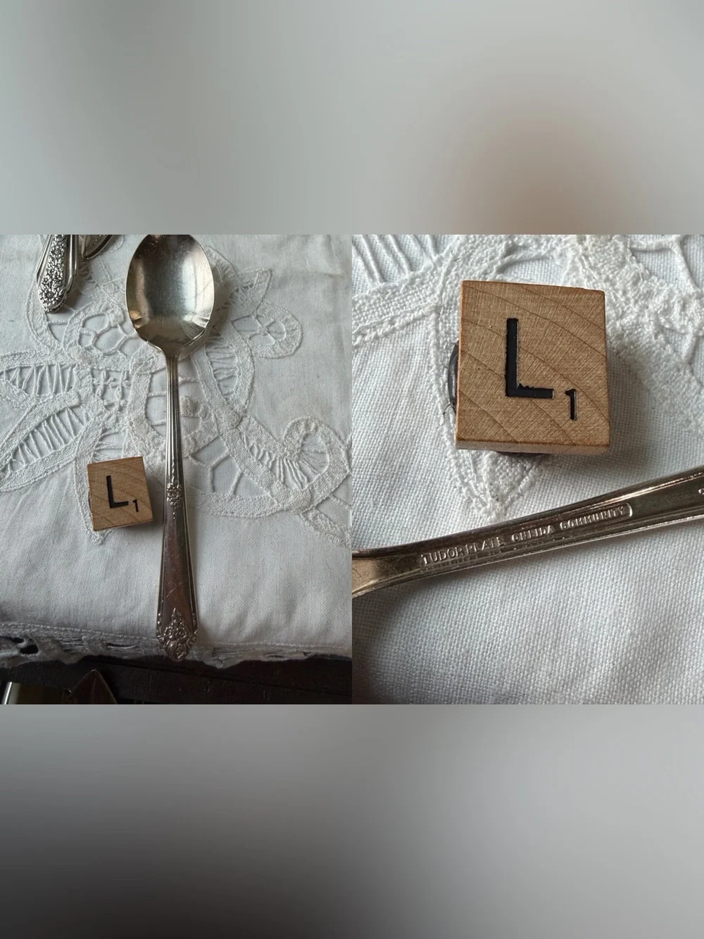 Art Deco Silver plated flatware replacement  spoon